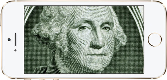 Presidents Day George Washington on iPhone - Trillion Creative