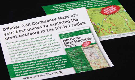 NY-NJ Trail Conference appeal mailing with inserts