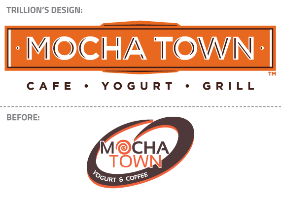 Mocha Town logo design