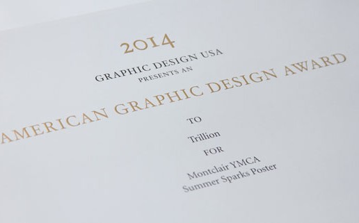 Trillion of Summit NJ Graphic Design USA Award