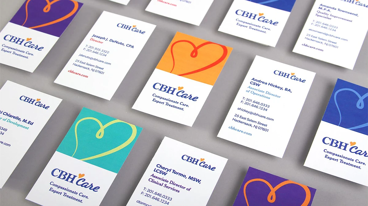 Mental Health Branding Business Card Design