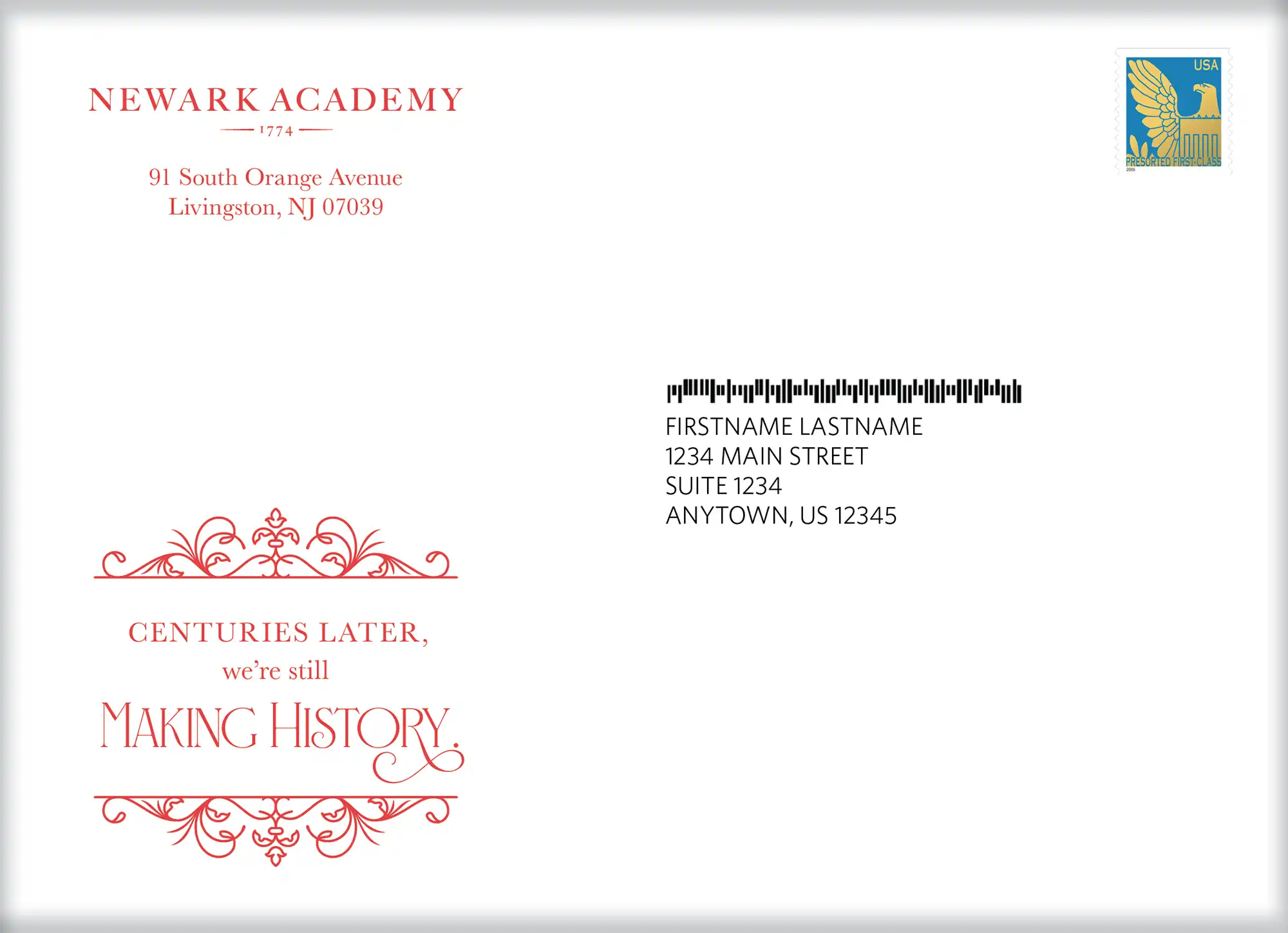 An outer envelope design with a special invitation offer inside.