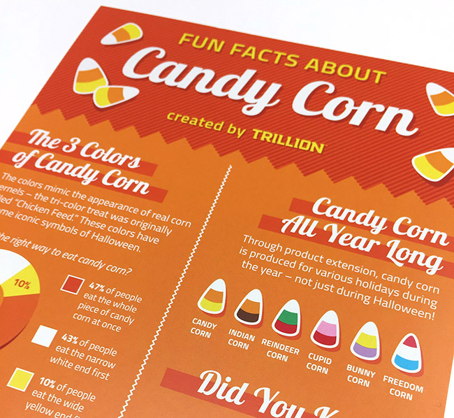 Holiday and halloween infographic design