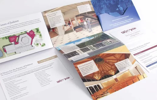 Capital Campaign Brochure Design Fold Out