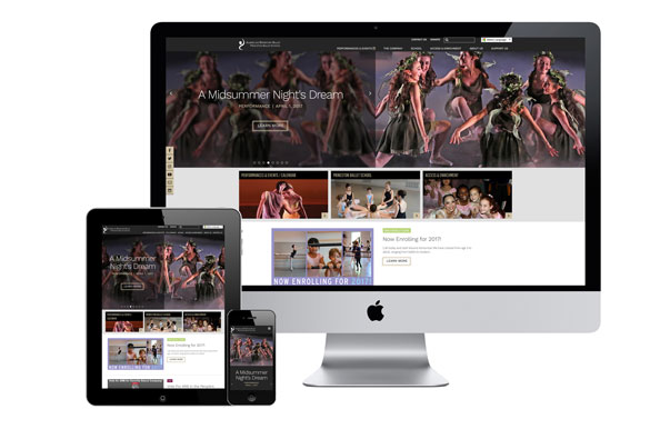 American Repertory Ballet website design redesign Graphic Design USA American Web Design Awards Award Winner