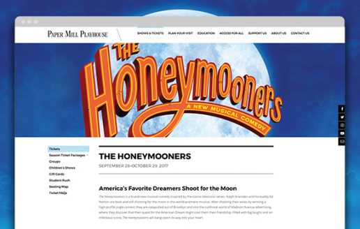 Trillion Paper Mill Playhouse Homepage