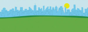 Nursery School Logo Design Branding NYC Skyline Illustration