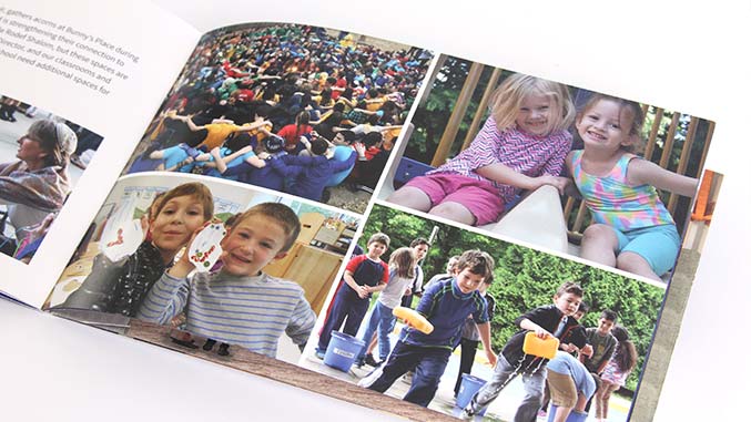 Capital Campaign Brochure Design Nursery School Photography