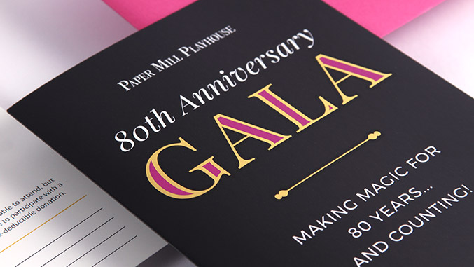Fundraising Theater Gala Event Branding Design