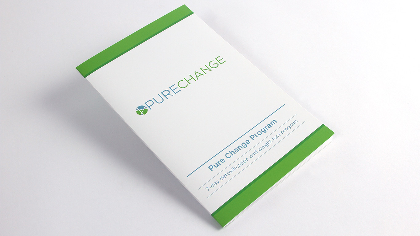 Vitamin Detox Booklet Packaging Redesign