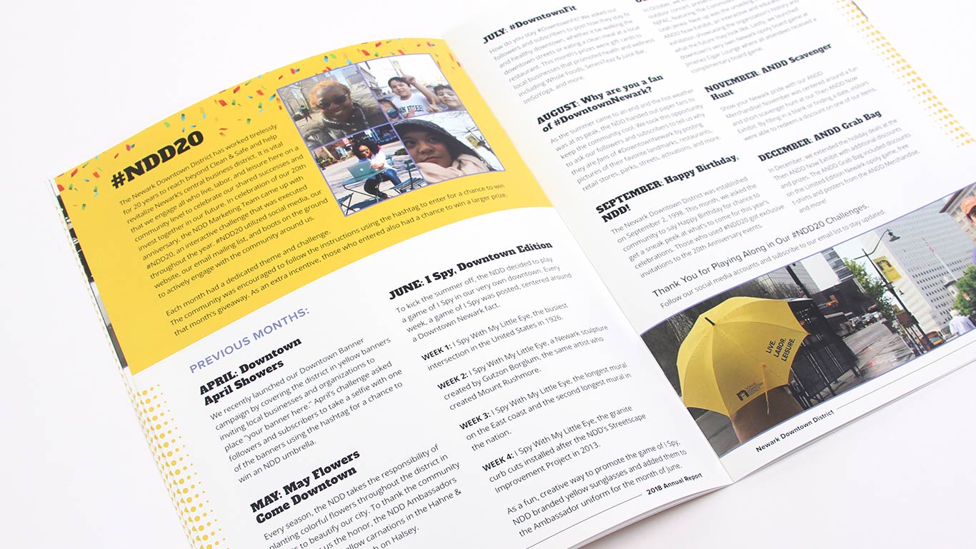 City Annual Report Magazine Design