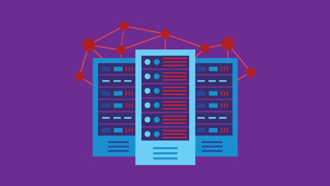 Telecom Merger Rebranding Custom Illustration Server