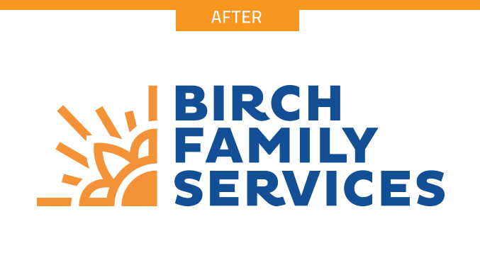 Birch Family Services logo design by Trillion