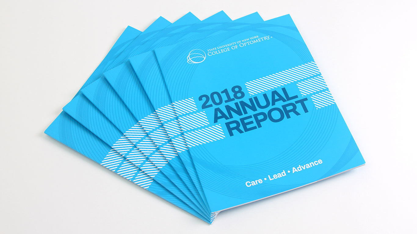University Annual Report Cover Design