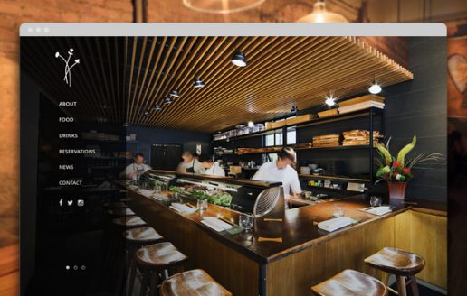 Akikos Sushi Restaurant Responsive Website NYC
