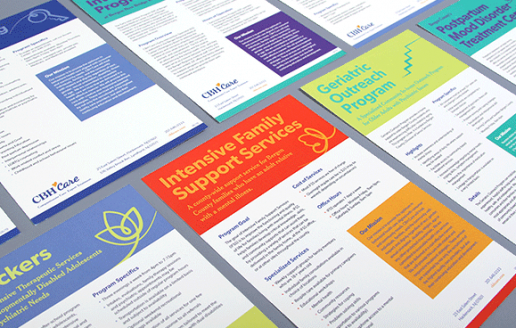 Mental Health Branding Design Brochure