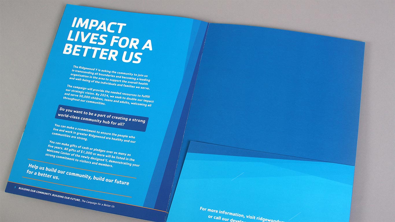 Case for Support Brochure Folder