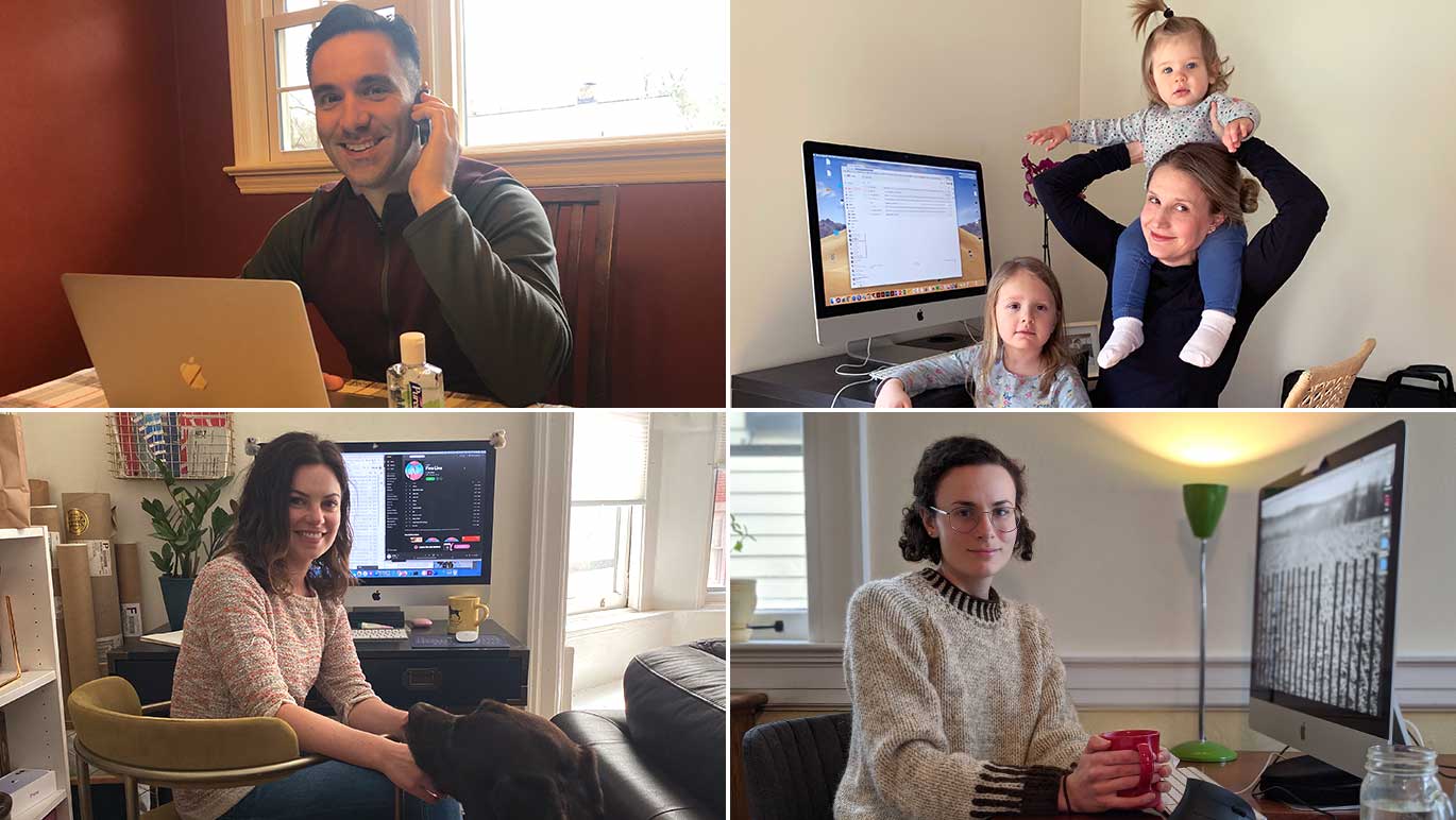 Trillion—remote team picture of our design agency in NJ