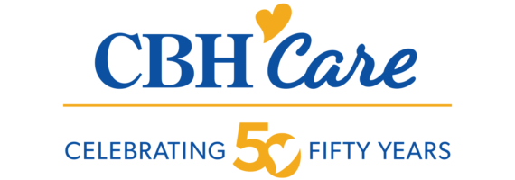 CBH Care 50th anniversary logo design by Trillion