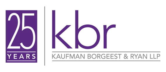 Kaufman Borgeest & Ryan LLP Anniversary Logo by Trillion