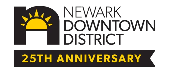 Newark Downtown District Anniversary Logo by Trillion
