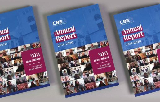 Annual Report for CBE designed by Trillion was awarded a 2021 American Graphic Design award from GDUSA.