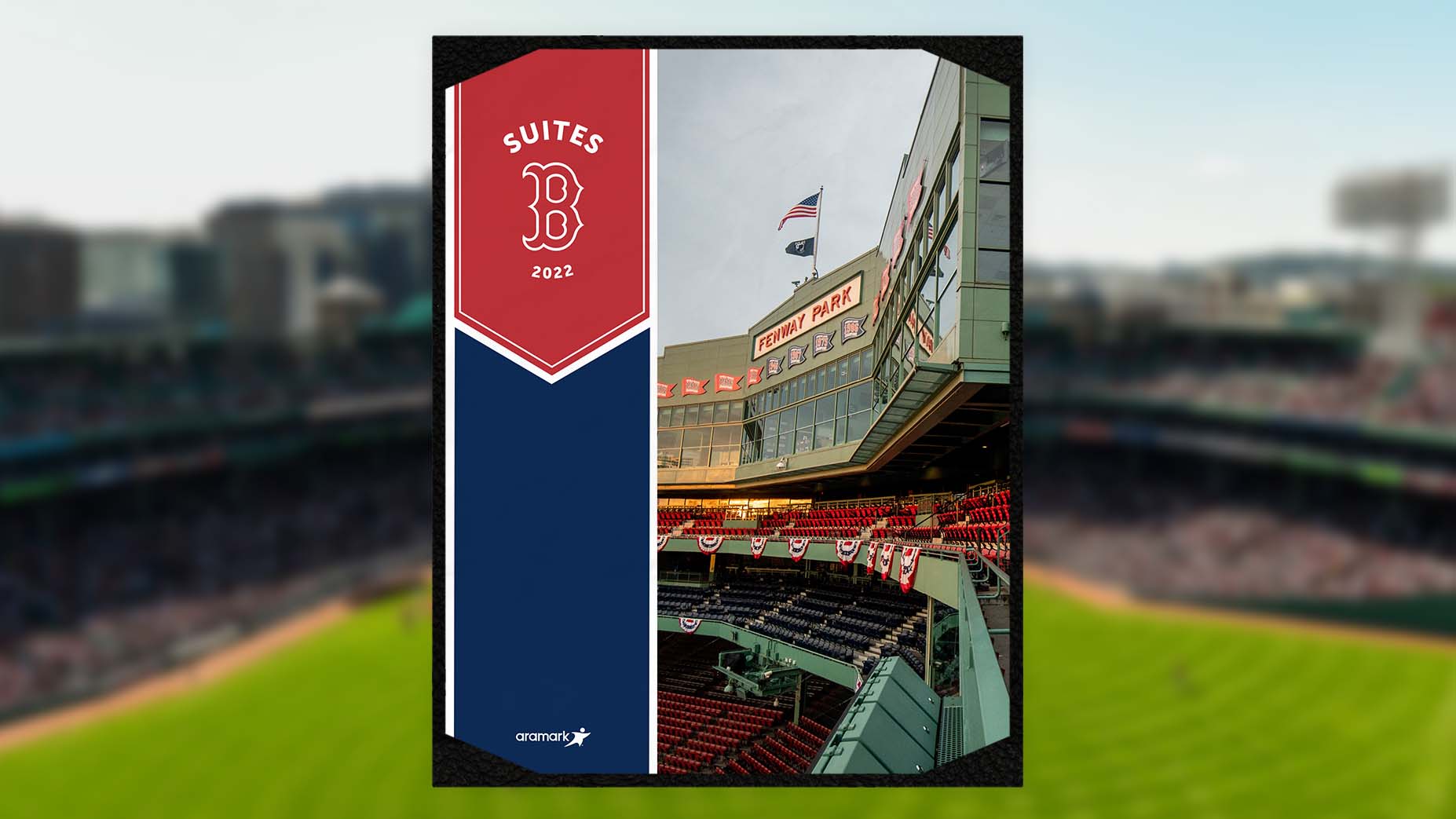 stadium menu design fenway cover