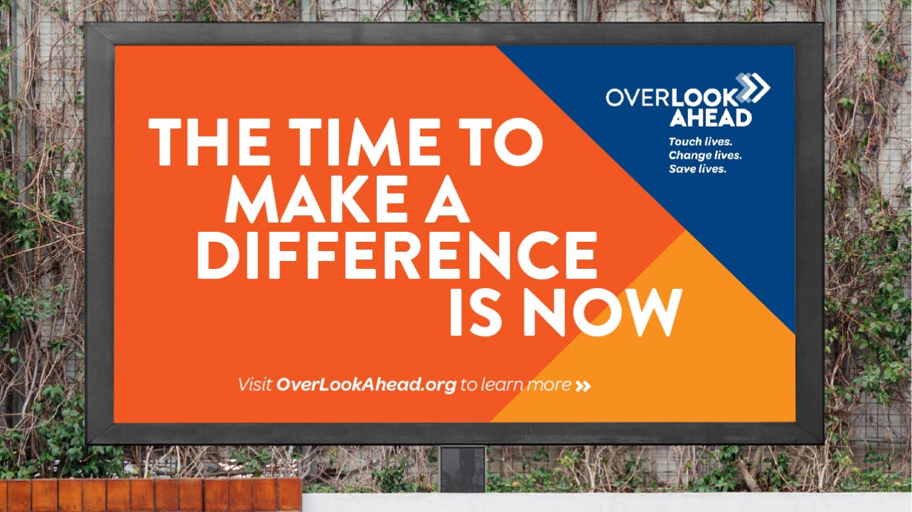 Overlook Ahead Capital Campaign - Billboard Design