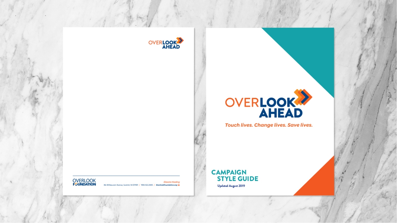 Overlook Ahead - Letterhead design and brand guidelines