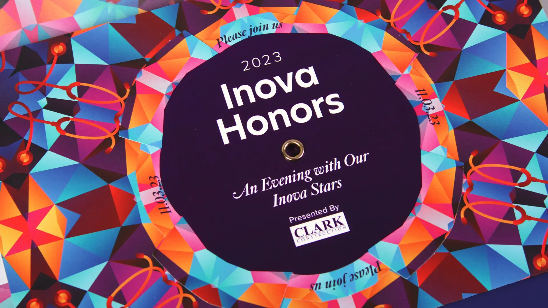 Cover of Inova Honors Gala Invitation.