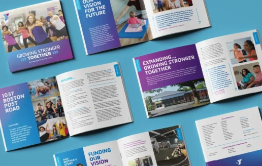 ymca campaign brochure