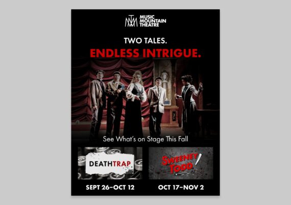 Music Mountain Theater Fall Shows Poster