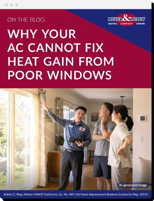 Meyer & Depew Heating and Cooling HVAC web design blog social