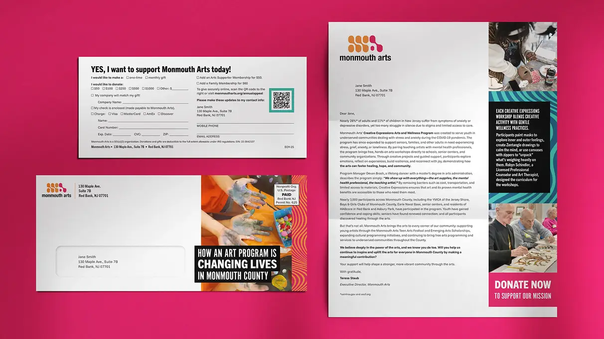 Monmouth Arts Arts Organization print appeal